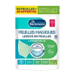 Outlet DR BECKMANN Lessive en feuilles x80
