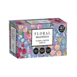 New FLORAL Lingettes seche linge magnolia