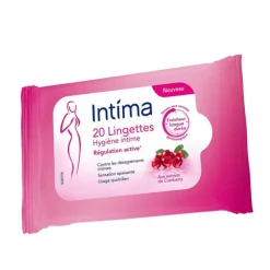INTIMA Lingettes x20 regulation active