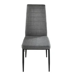 Outlet HOME COLLECTION Lot de 4 chaises grises