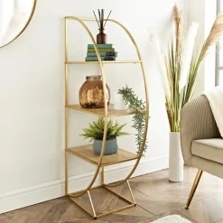 Clearance Lot de 2 etageres demi lune