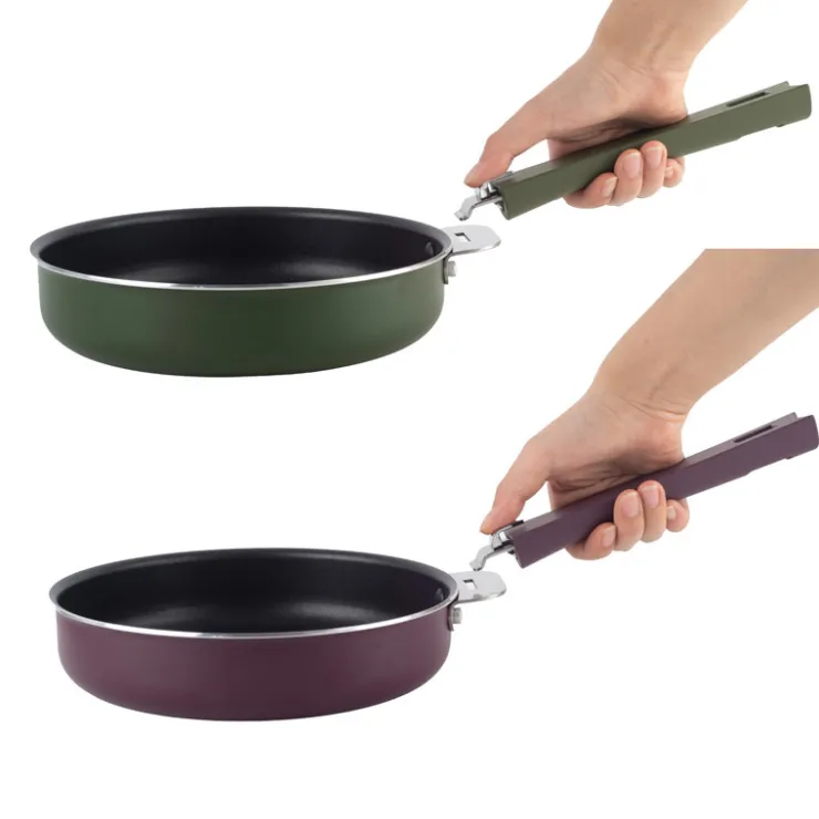 Clearance LET'S COOK Lot de 2 poeles colorees