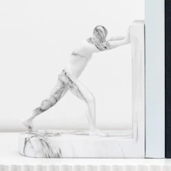 Best JAPANDI Lot de 2 serres livres statuette