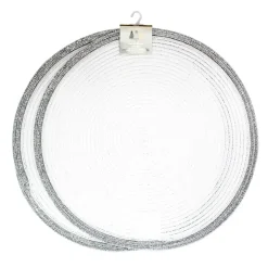 Hot SECRET FOREST Lot de 2 sets de table blanc