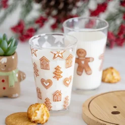 New L'ATELIER DU PAIN D'EPICES Lot de 3 verres pain d'epices