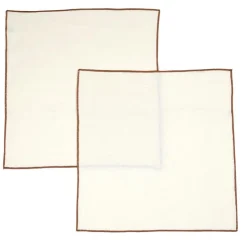 Clearance COSY SEASON Lot x2 serviettes cosy 45x45cm