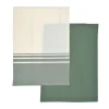Outlet SIMPLY Lot x2 torchons vert 45x65