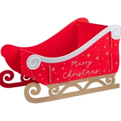 Sale Luge de noel deco a poser