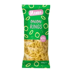 Outlet Mandy snack xxl onion rings 300g