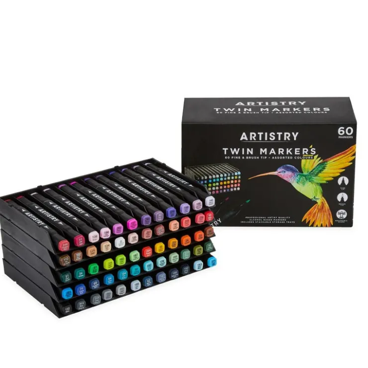Discount ARTISTRY Marqueurs doubles alcool x60