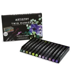 Sale ARTISTRY Marqueurs doubles alcool x12