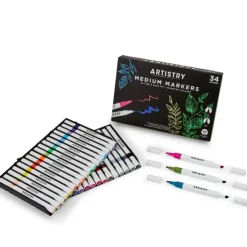 Hot ARTISTRY Marqueurs moyens x34