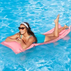 Outlet SUMMER WAVES Matelas gonflable rose