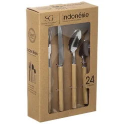 Hot SECRET DE GOURMET Menagere 24pcs inox indonesie