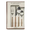 Online KITCHEN COLLECTION Menagere 16pcs inox manche bois