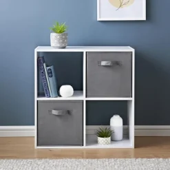 New SIMPLY Meuble 4 cubes blanc