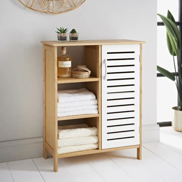 Outlet BATHROOM COLLECTION Meuble 3 etageres + 1 porte