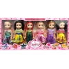 Clearance Mini poupee princesse x5