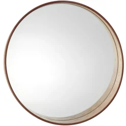 Clearance NATURAL HOME Miroir bois bord elargi 50cm