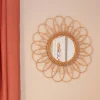 Discount THE MIRROR COLLECTION Miroir fleur rotin