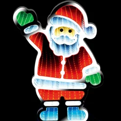 Discount Miroir infini led pere noel