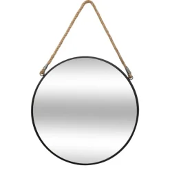 Sale Miroir metal corde d38cm