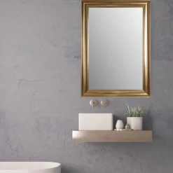 Miroir oslo 88x63cm or