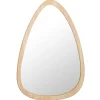 Online NATURAL HOME Miroir ovoide bois
