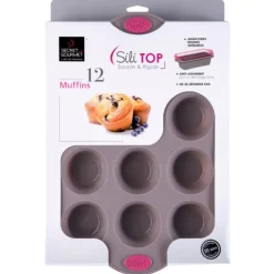 Sale FIVE Moule silitop muffin x12