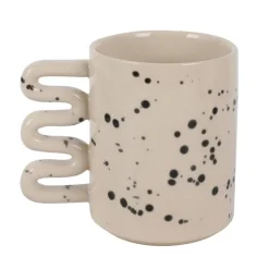 New KITCHEN COLLECTION Mug anse serpentin noir et blanc