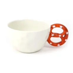 Online L'ATELIER DU PAIN D'EPICES Mug beige bretzel