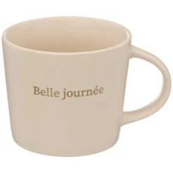 New SECRET DE GOURMET Mug belle journee 32 cl assorti
