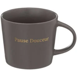 New SECRET DE GOURMET Mug belle journee 32 cl assorti