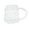 Clearance KITCHEN COLLECTION Mug bulles relief en verre