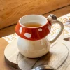 New COSY SEASON Mug champignon avec herisson