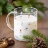 Sale RAINBOW CHRISTMAS Mug en verre motif ski