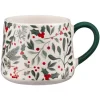 New SECRET FOREST Mug fleuri noel 350ml