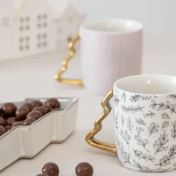 Hot NORDIC LOVE Mug nordic glow anse sapin 300ml