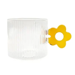 KITCHEN COLLECTION Mug strie hanse marguerite 2 ass