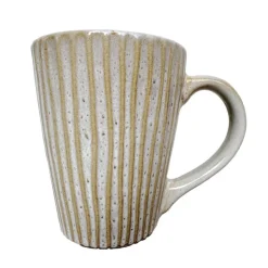 Clearance KITCHEN COLLECTION Mug strie marron 0.35l