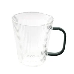 Discount SIMPLY Mug strie transparent hanse jaun
