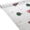 Clearance Nappe damasee 1.18x6m blanche sa
