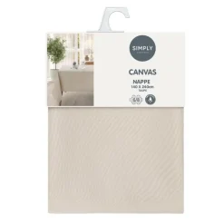 SIMPLY Nappe polyester 140x240cm taupe
