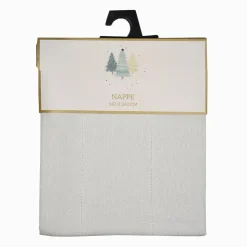 New SECRET FOREST Nappe tissee paillete/brodee 140