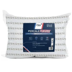 Sale COLAS NORMAND Oreiller coton percale 50x70