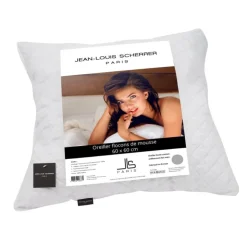 JEAN-LOUIS SHERRER Oreiller 60x60 flocons de mousse