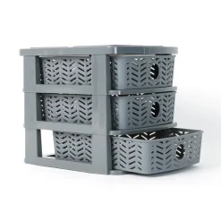 SIMPLY Organiseur 3 tiroirs chevron