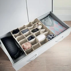 HOME ESSENTIALS Organiseur armoire 30x30x10cm