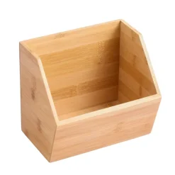 Best THE ORGANIZED KITCHEN Organiseur bambou 17x15x12cm