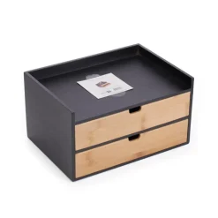 Clearance BATHROOM COLLECTION Organiseur maquillage bambou